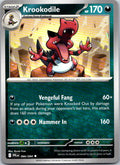 Pokemon TCG ME02: Phantasmal Flames - Krookodile Uncommon Reverse Holo 066/094 N