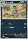 Pokemon TCG ME02: Phantasmal Flames - Krokorok Common Reverse Holo 065/094 NM